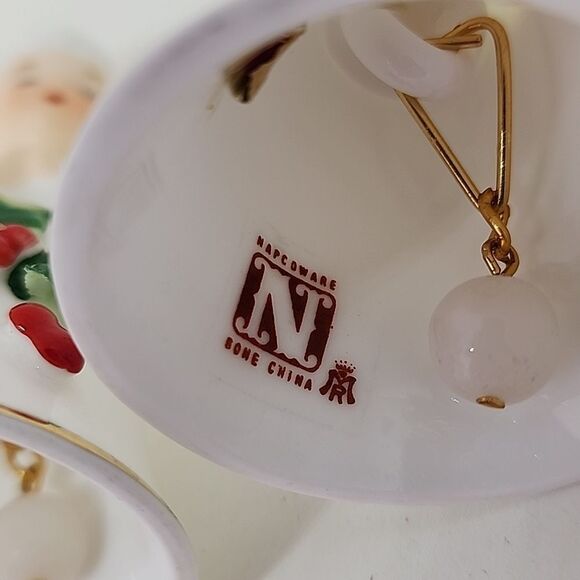 2 Napcoware Bone china Angel Bells - Picture 9 of 13